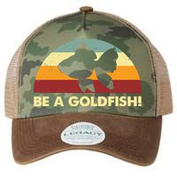 Retro Be A Goldfish Legacy Tie Dye Trucker Hat