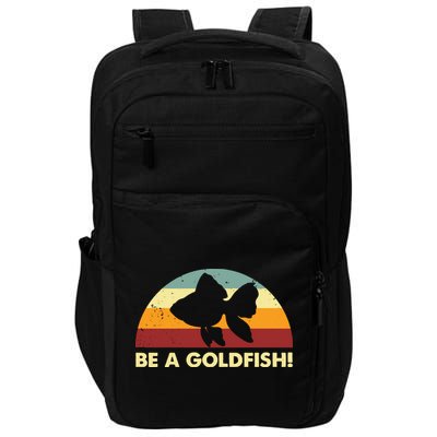 Retro Be A Goldfish Impact Tech Backpack
