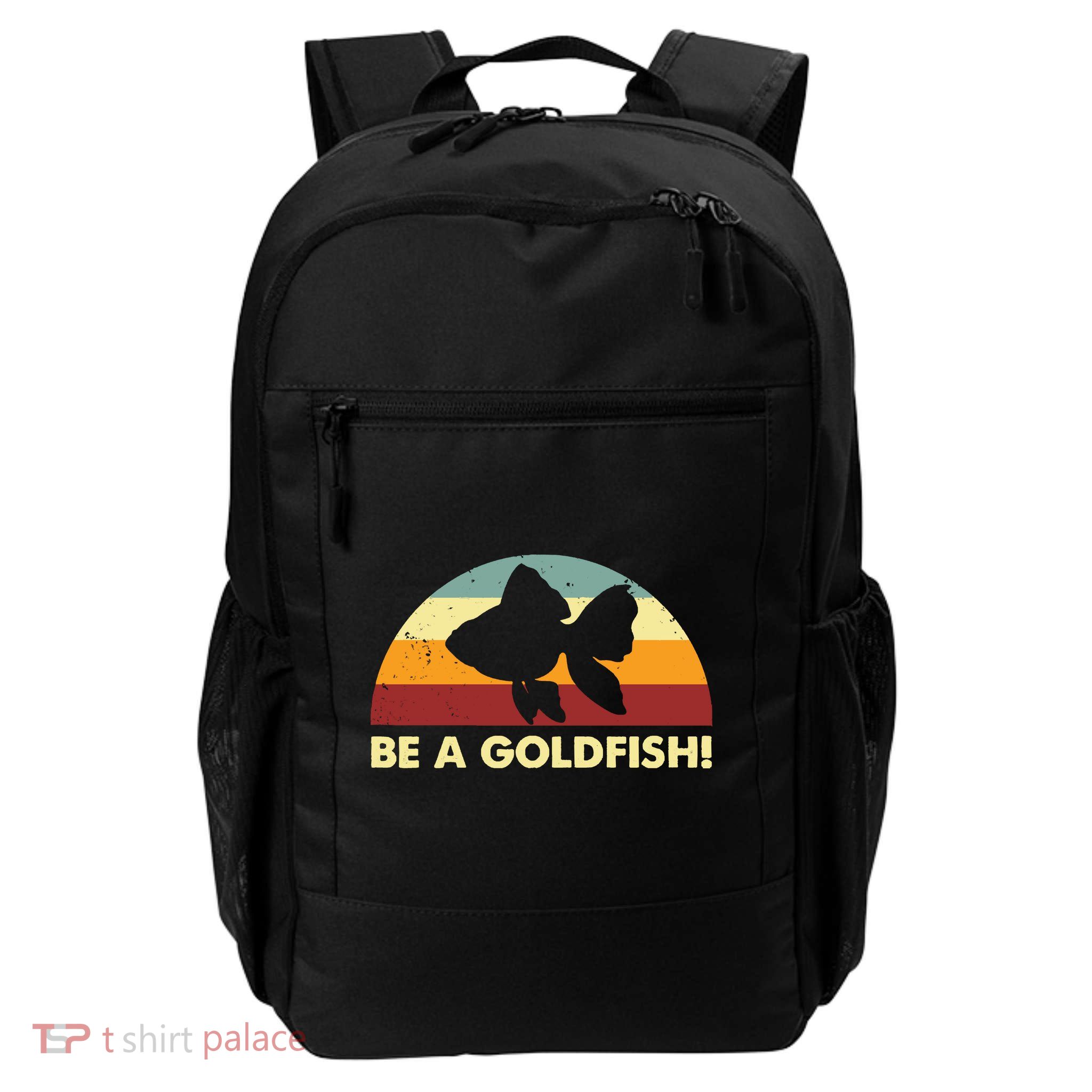 Retro Be A Goldfish Daily Commute Backpack
