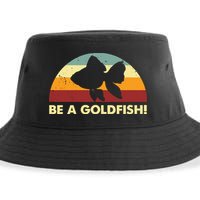 Retro Be A Goldfish Sustainable Bucket Hat