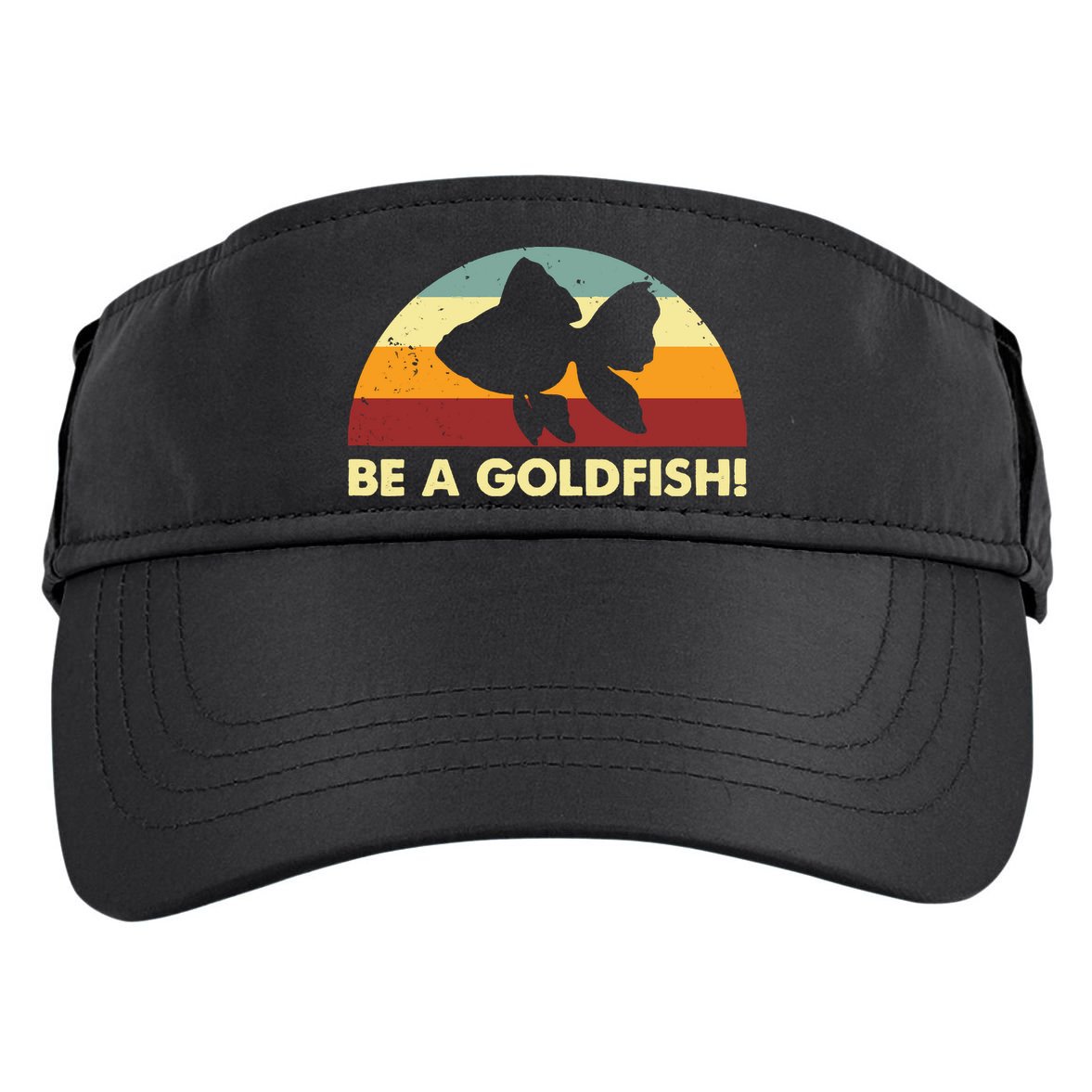 Retro Be A Goldfish Adult Drive Performance Visor