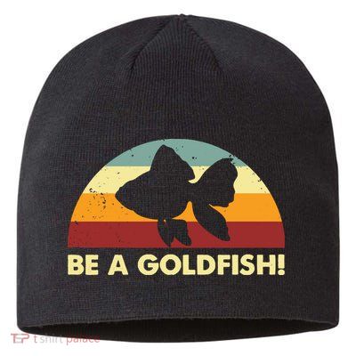 Retro Be A Goldfish Sustainable Beanie