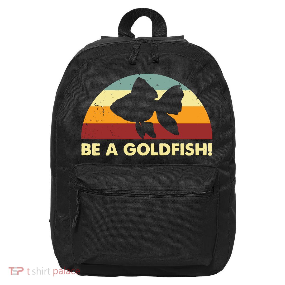 Retro Be A Goldfish 16 in Basic Backpack