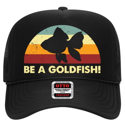 Retro Be A Goldfish Trucker Hat