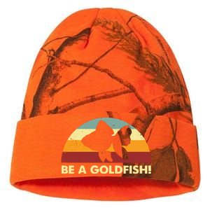 Retro Be A Goldfish Kati Licensed 12" Camo Beanie