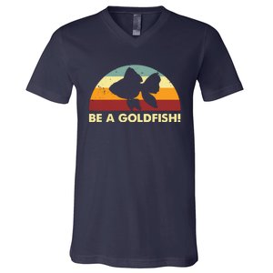 Retro Be A Goldfish V-Neck T-Shirt