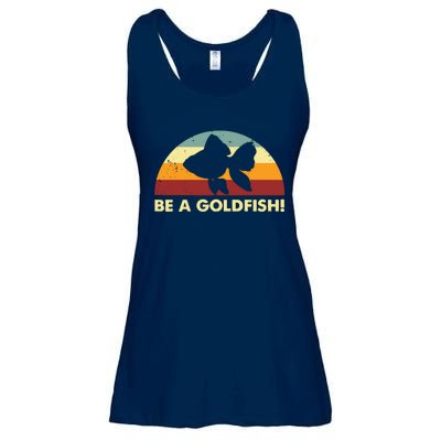 Retro Be A Goldfish Ladies Essential Flowy Tank