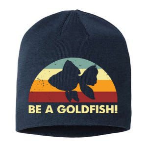 Retro Be A Goldfish Sustainable Beanie