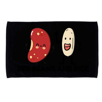 Red Beans And Rice Funny Food Microfiber Hand Towel