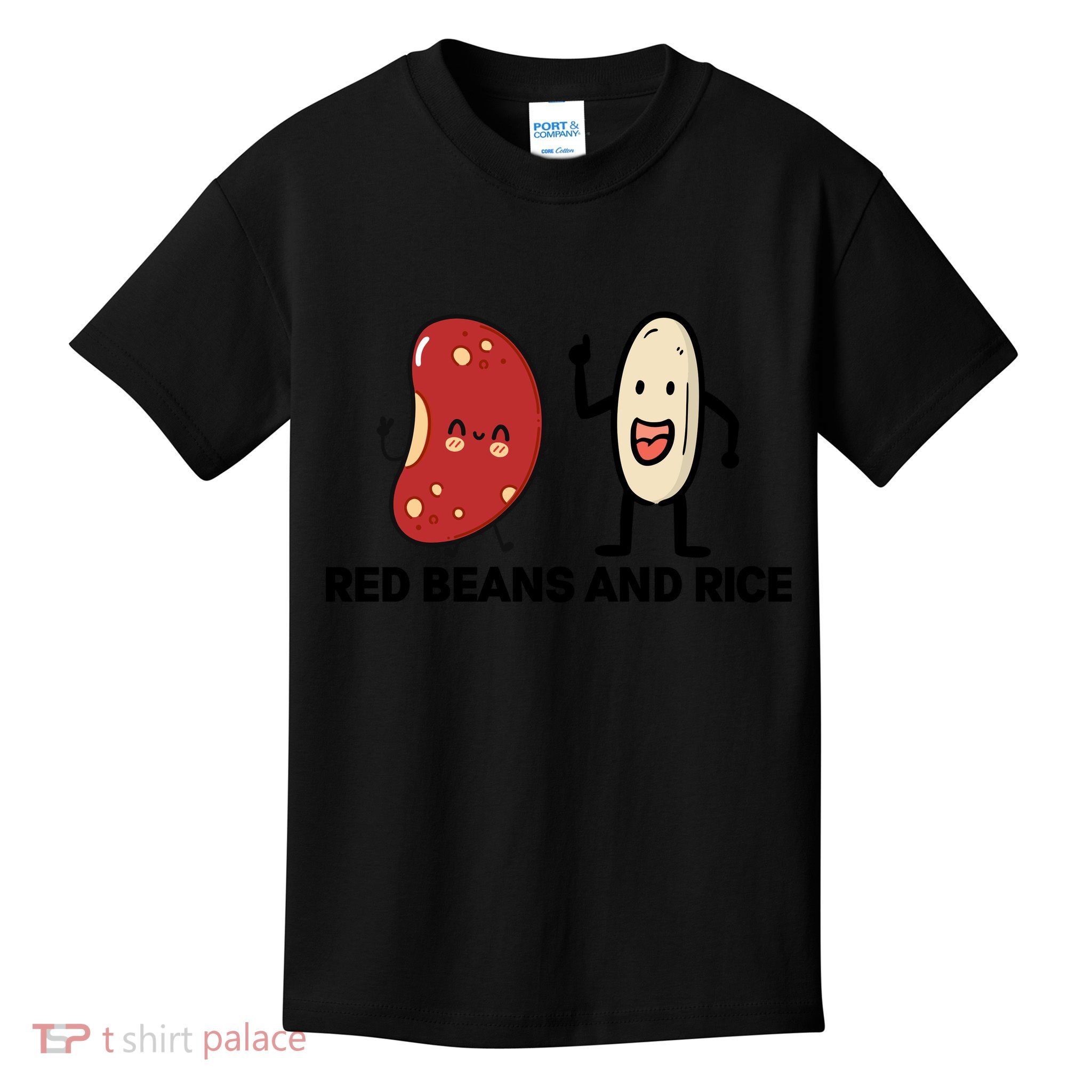 Red Beans And Rice Funny Food Kids T-Shirt