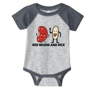 Red Beans And Rice Funny Food Infant Baby Jersey Bodysuit