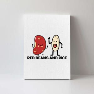 Red Beans And Rice Funny Food Canvas