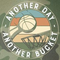 Retro Basketball Another Day Another Bucket Baller Legacy Tie Dye Trucker Hat