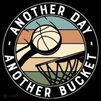 Retro Basketball Another Day Another Bucket Baller Performance Shirt
