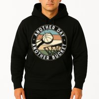 Retro Basketball Another Day Another Bucket Baller Hoodie