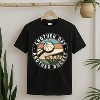 Retro Basketball Another Day Another Bucket Baller T-Shirt