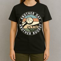 Retro Basketball Another Day Another Bucket Baller T-Shirt