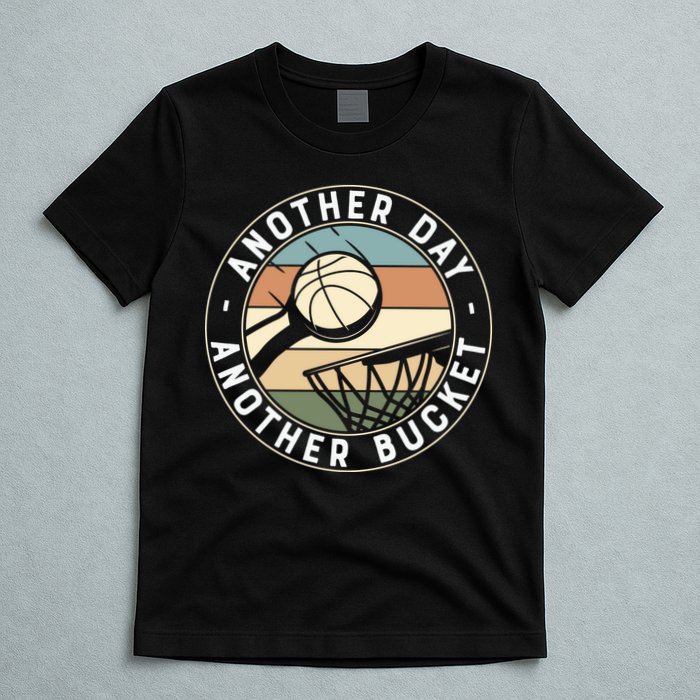 Retro Basketball Another Day Another Bucket Baller T-Shirt