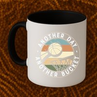 Retro Basketball Another Day Another Bucket Baller Mug