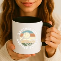 Retro Basketball Another Day Another Bucket Baller Mug