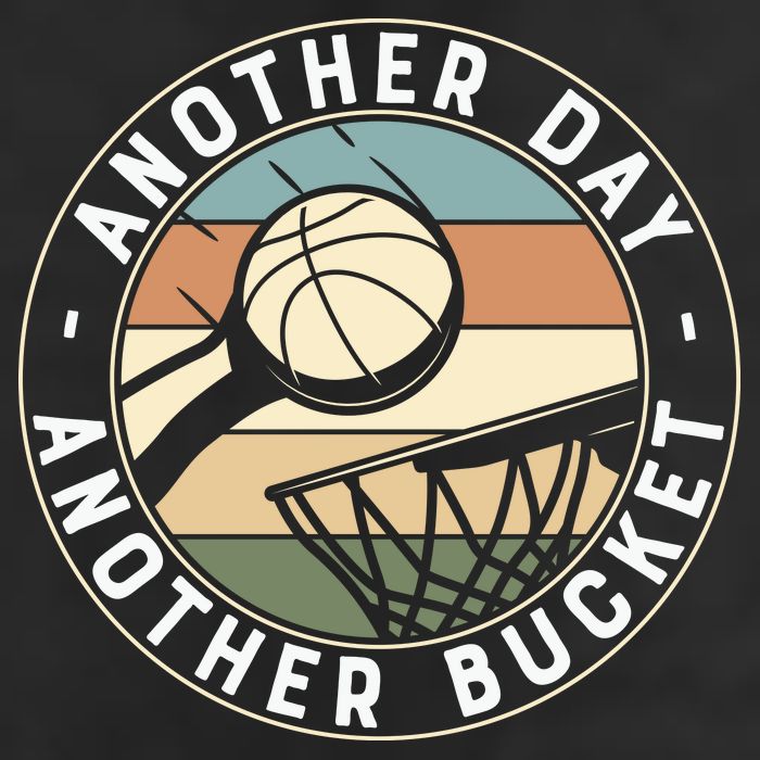 Retro Basketball Another Day Another Bucket Baller Beanie