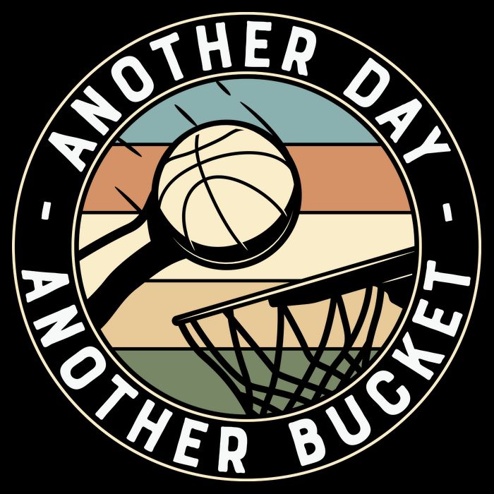 Retro Basketball Another Day Another Bucket Baller 16 in Basic Backpack