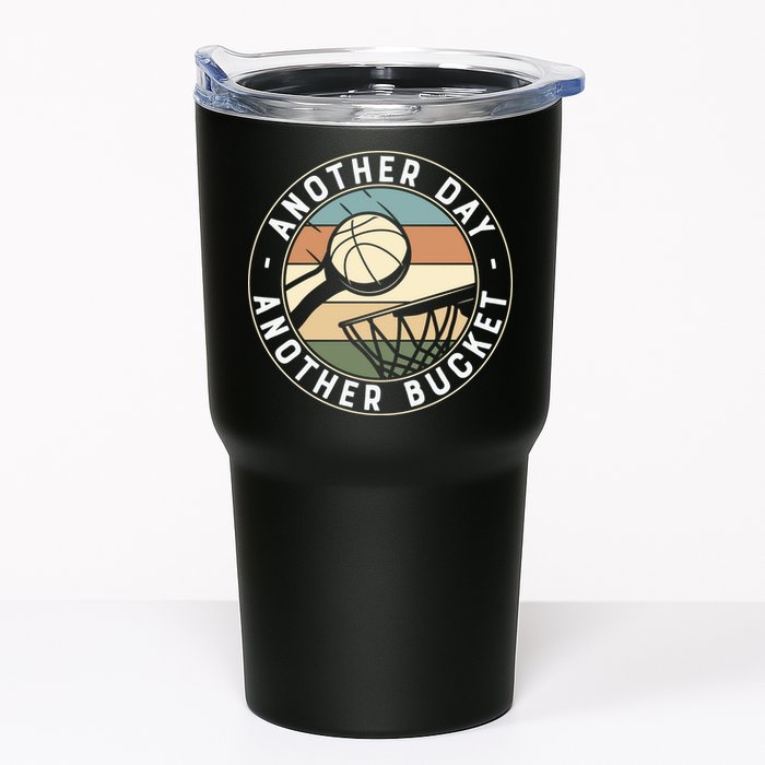Retro Basketball Another Day Another Bucket Baller Tumbler