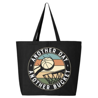 Retro Basketball Another Day Another Bucket Baller 25L Jumbo Tote