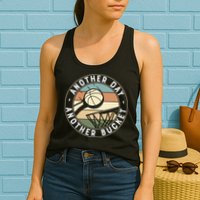 Retro Basketball Another Day Another Bucket Baller Womens Tank Top