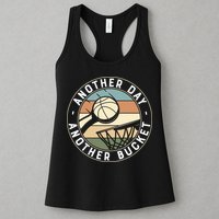 Retro Basketball Another Day Another Bucket Baller Womens Tank Top