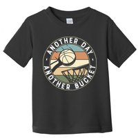 Retro Basketball Another Day Another Bucket Baller Toddler T-Shirt