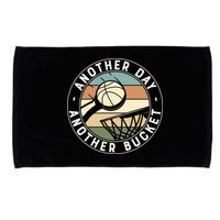 Retro Basketball Another Day Another Bucket Baller Microfiber Hand Towel