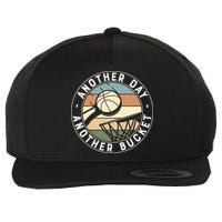 Retro Basketball Another Day Another Bucket Baller Wool Snapback Cap