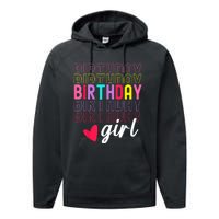 Retro Birthday Awesome Cute Birthday Party Performance Fleece Hoodie