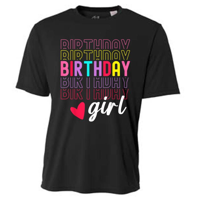 Retro Birthday Awesome Cute Birthday Party Cooling Performance Crew T-Shirt