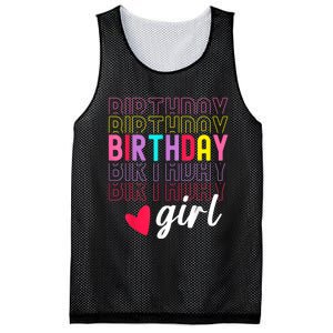 Retro Birthday Awesome Cute Birthday Party Mesh Reversible Basketball Jersey Tank