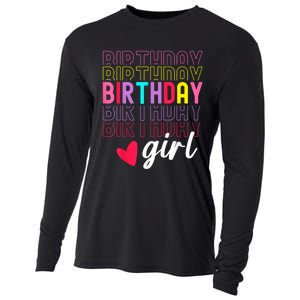 Retro Birthday Awesome Cute Birthday Party Cooling Performance Long Sleeve Crew