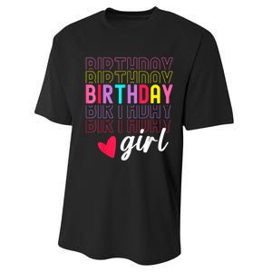 Retro Birthday Awesome Cute Birthday Party Performance Sprint T-Shirt