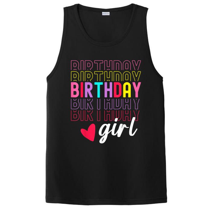 Retro Birthday Awesome Cute Birthday Party PosiCharge Competitor Tank