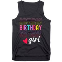 Retro Birthday Awesome Cute Birthday Party Tank Top