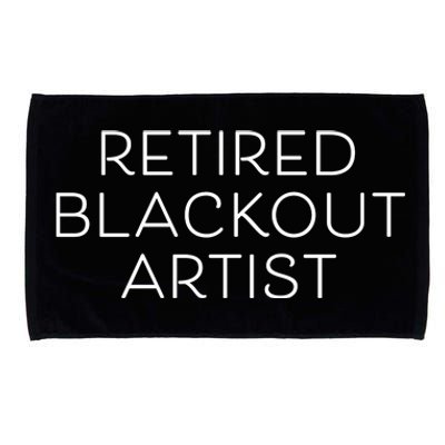 Retired Blackout Artist Microfiber Hand Towel