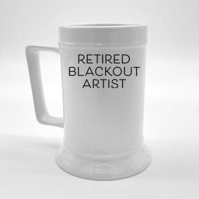 Retired Blackout Artist Beer Stein