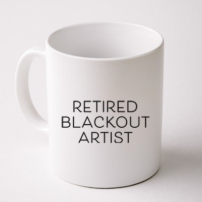 Retired Blackout Artist Coffee Mug