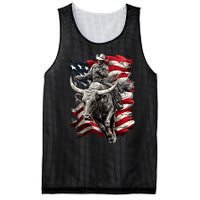 Rodeo Bucking Bull Riding Cowboy Western Mesh Reversible Basketball Jersey Tank