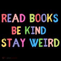 Read Books Be Kind Stay Weird Wool Snapback Cap