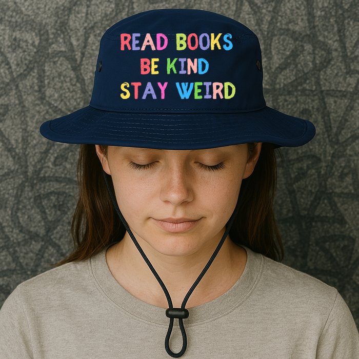 Read Books Be Kind Stay Weird Bucket Hat