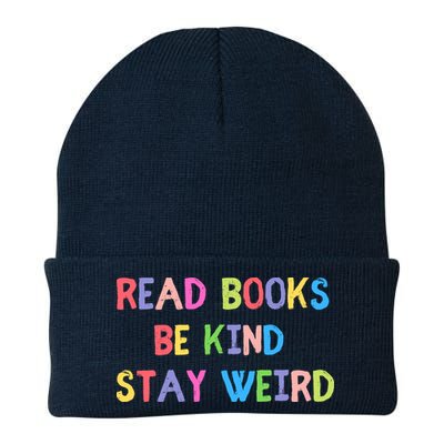 Read Books Be Kind Stay Weird Beanie