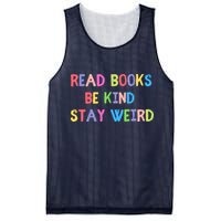 Read Books Be Kind Stay Weird Mesh Reversible Basketball Jersey Tank