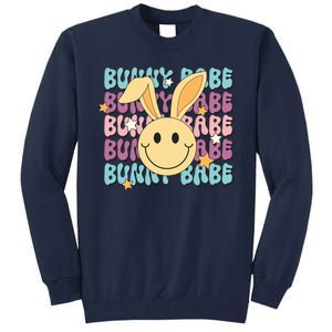 Retro Bunny Babe Cute Bunny Tall Sweatshirt