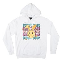 Retro Bunny Babe Cute Bunny Hoodie